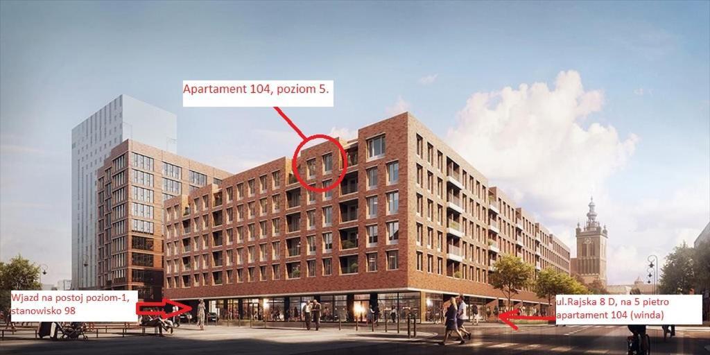Apartament Champagne Gdansk Exterior photo